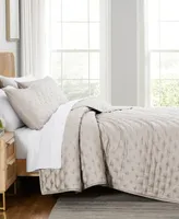 Southshore Fine Linens Luxurious 100% Viscose 3 Piece Quilt Set