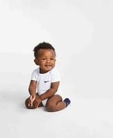 Nike Baby Boys or Girls Mini Me Essential Bodysuits, Pack of 3