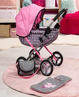 Bayer Design Dolls - Fairy Polka Dot Pram Cosy Set