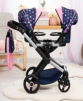 Bayer Design Dolls - Stars Xeo Twin Pram Set