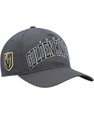 Men's '47 Brand Charcoal Vegas Golden Knights Block Arch Hitch Snapback Hat
