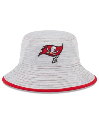 Men's New Era Gray Tampa Bay Buccaneers Game Bucket Hat