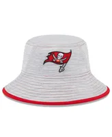 Men's New Era Gray Tampa Bay Buccaneers Game Bucket Hat