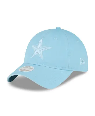 Big Boys and Girls New Era Light Blue Dallas Cowboys Color Pack Brights 9TWENTY Adjustable Hat