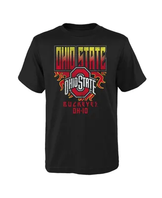 Big Boys Black Ohio State Buckeyes The Legend T-shirt