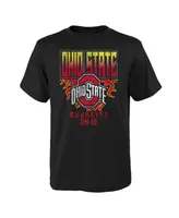 Big Boys Black Ohio State Buckeyes The Legend T-shirt