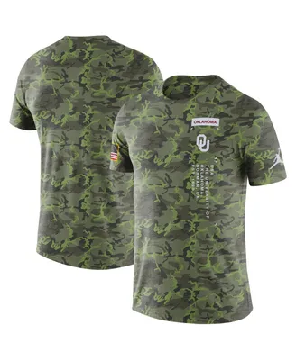 Men's Jordan Camo Oklahoma Sooners Military-Inspired T-shirt
