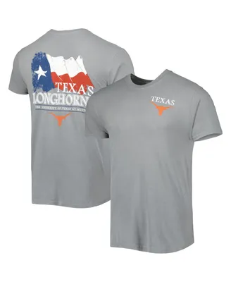 Men's Gray Texas Longhorns Hyperlocal Flying T-shirt