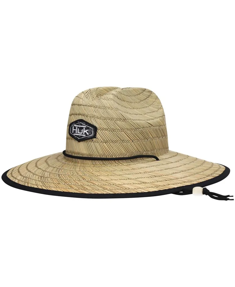 Huk Men's Huk Natural Running Lakes Tri-Blend Straw Hat