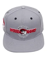 Men's Pro Standard Gray Winston Salem Rams Evergreen Wssl Snapback Hat