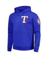 Men's Pro Standard Royal Texas Rangers Team Logo Pullover Hoodie