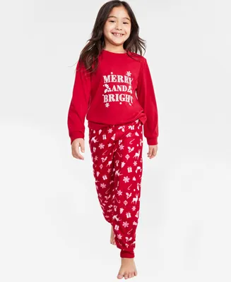 Matching Family Pajamas Toddler, Little & Big Kids Mix It Merry Bright Set, Created for Macy's