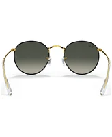 Ray-Ban Men's Sunglasses, Round Metal Full Color Legend