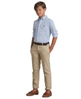 Polo Ralph Lauren Big Boys Plaid Cotton Poplin Shirt