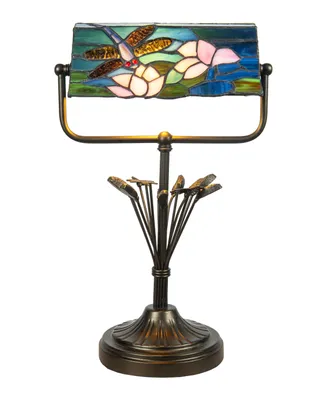 Dale Tiffany Dragonfly Bankers Accent Lamp