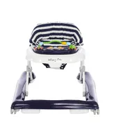 Dream On Me 2-in-1 Ava Baby Walker, Easy Convertible Walk Behind, Height Adjustable Seat, Added Back Support, Detachable-Toy