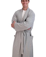 Hanes Men's Big and Tall Cotton Waffle Knit Robe