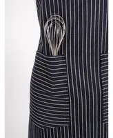 Kaf Home Tailor Apron, Pinstripe