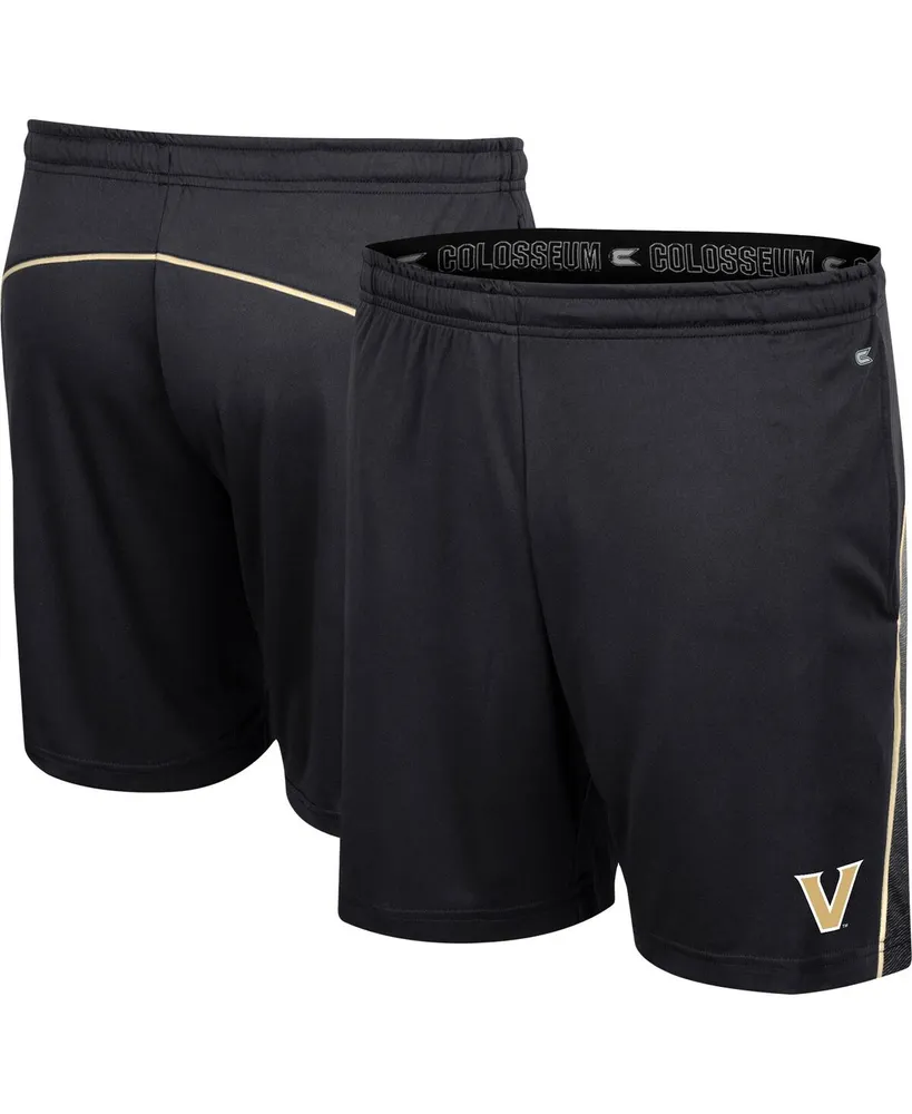 Men's Colosseum Black Vanderbilt Commodores Laws of Physics Shorts