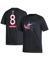 Men's adidas Zach Werenski Black Columbus Blue Jackets Reverse Retro 2.0 Name and Number T-shirt