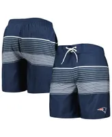 Men's G-iii Sports by Carl Banks Navy New England Patriots Coastline Volley Swim Shorts