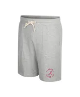 Men's Colosseum Heather Gray Alabama Crimson Tide Love To Hear This Terry Shorts