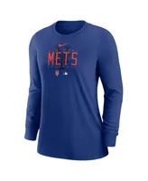 Women's Nike Royal New York Mets Authentic Collection Legend Performance Long Sleeve T-shirt