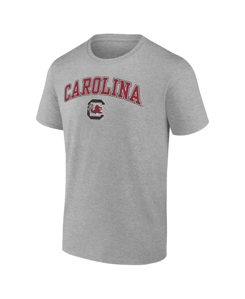 Men's Fanatics Gray South Carolina Gamecocks Campus T-shirt