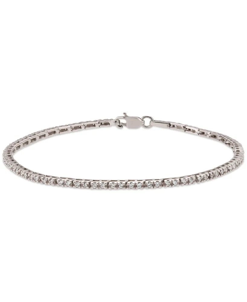 Diamond Tennis Bracelet (3/4 ct. t.w.) in 10k White Gold