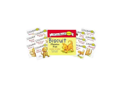 Biscuit 12-Book Phonics Fun - Includes 12 Mini
