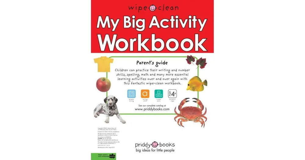 My Big Activity Work Book by Roger Priddy