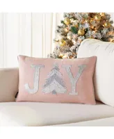 Safavieh Joy Holiday Tree Pillow