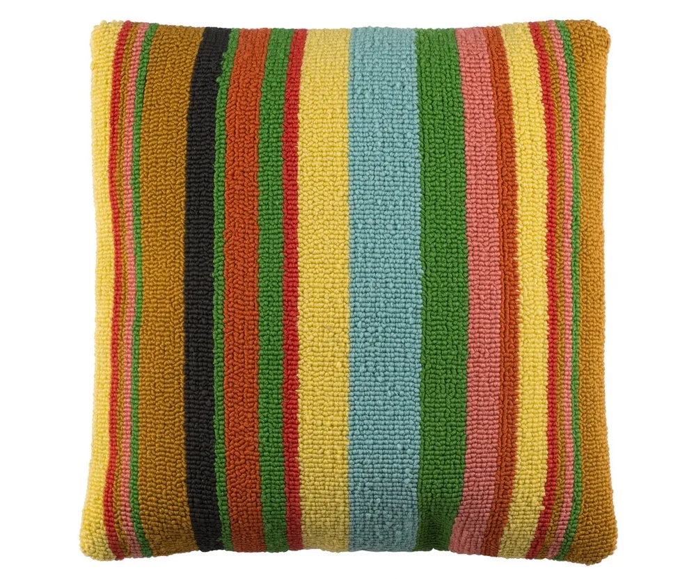 Safavieh Indoor/Outdoor Kinsley Striped 20" x 20" Pillow