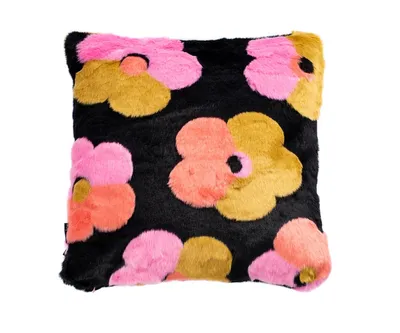 Safavieh Flower Child Fur 20" x 20" Pillow