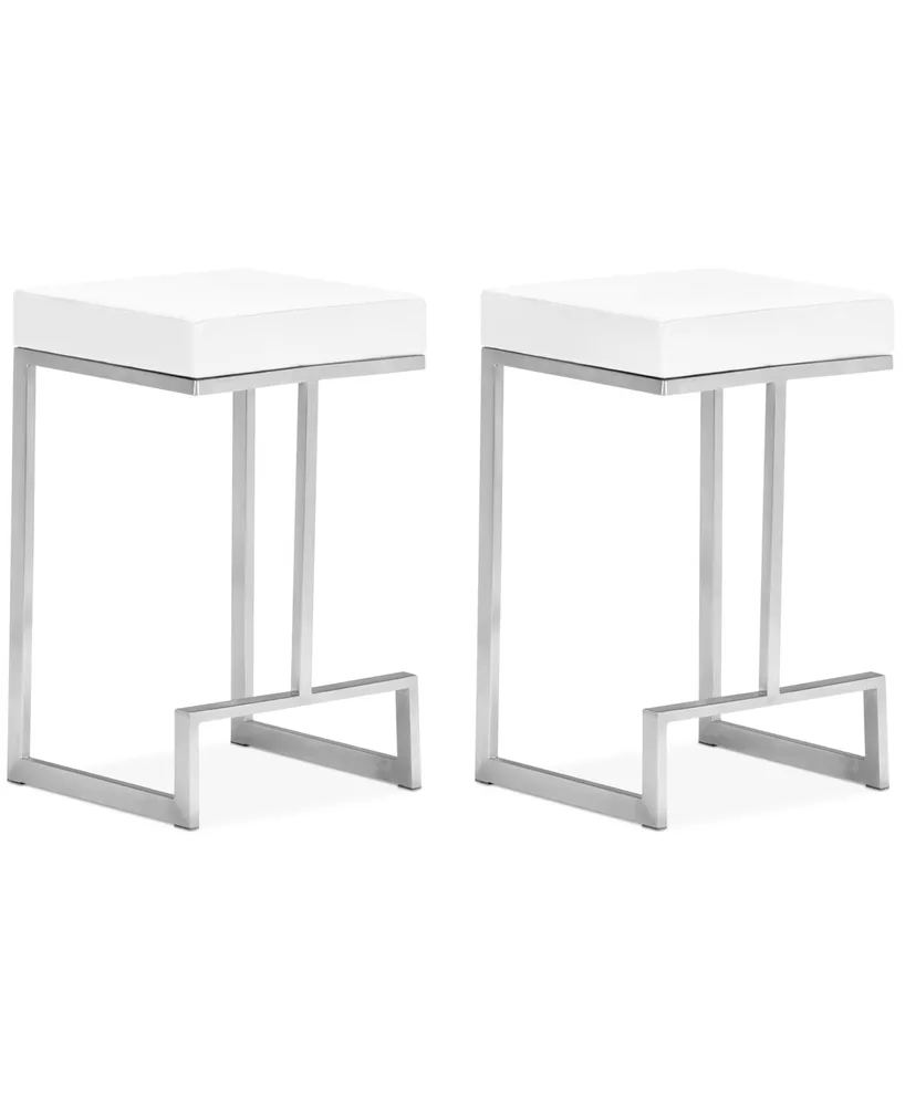 Zuo Darwen Counter Stool, Set of 2