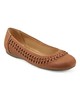 Earth Women's Jett Woven Round Toe Slip-on Dress Flats