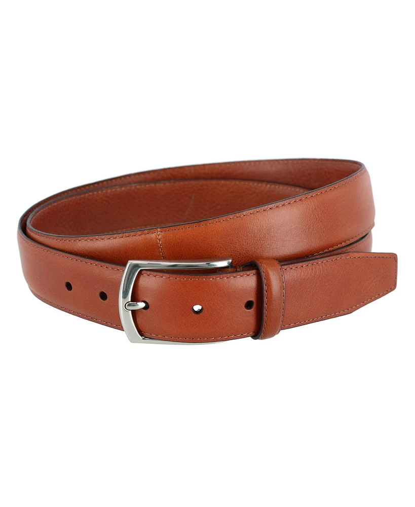 Trafalgar Big & Tall Antonio 35mm Pebble Leather Belt