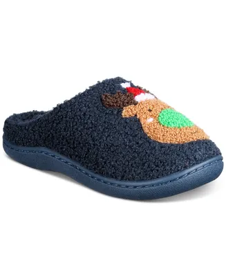 Family Pajamas Little Kid's Reindeer Closed-Toe Slippers, Created for Macy's
