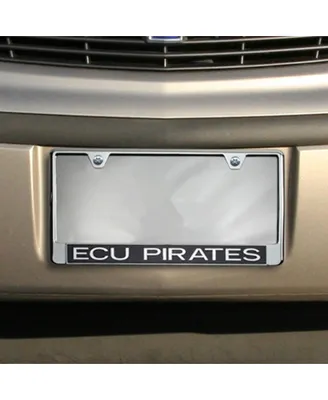 East Carolina Pirates Glitter License Plate Frame - Black
