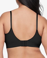 Warners Easy Does It Dig-Free Comfort Band with Seamless Stretch Wireless Lightly Lined Convertible Comfort Bra RM0911A