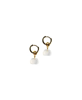 seree Zodiac collection | Cancer — Jade stone charm earrings