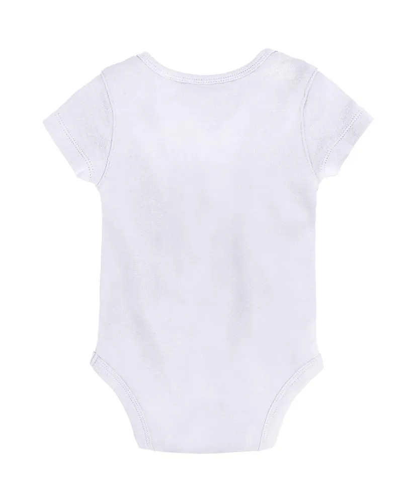 Infant Boys and Girls Fanatics White Miami Heat 2023 Eastern Conference Champions Locker Room Bodysuit