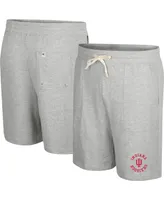 Men's Colosseum Heather Gray Indiana Hoosiers Love To Hear This Terry Shorts