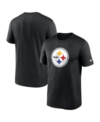 Men's Nike Black Pittsburgh Steelers Legend Logo Performance T-shirt