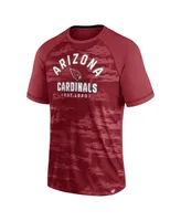 Men's Fanatics Cardinal Arizona Cardinals Hail Mary Raglan T-shirt