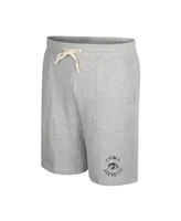 Men's Colosseum Heather Gray Iowa Hawkeyes Love To Hear This Terry Shorts