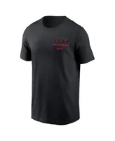 Men's Nike Black Cincinnati Reds 2023 City Connect Double T-shirt