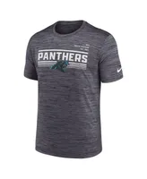 Men's Nike Anthracite Carolina Panthers Yardline Velocity Performance T-shirt