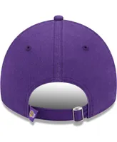 Women's New Era Purple Los Angeles Lakers Leaves 9TWENTY Adjustable Hat