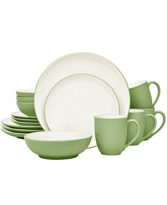 Noritake Colorwave Coupe 16 Pc. Dinnerware Set, Service for 4